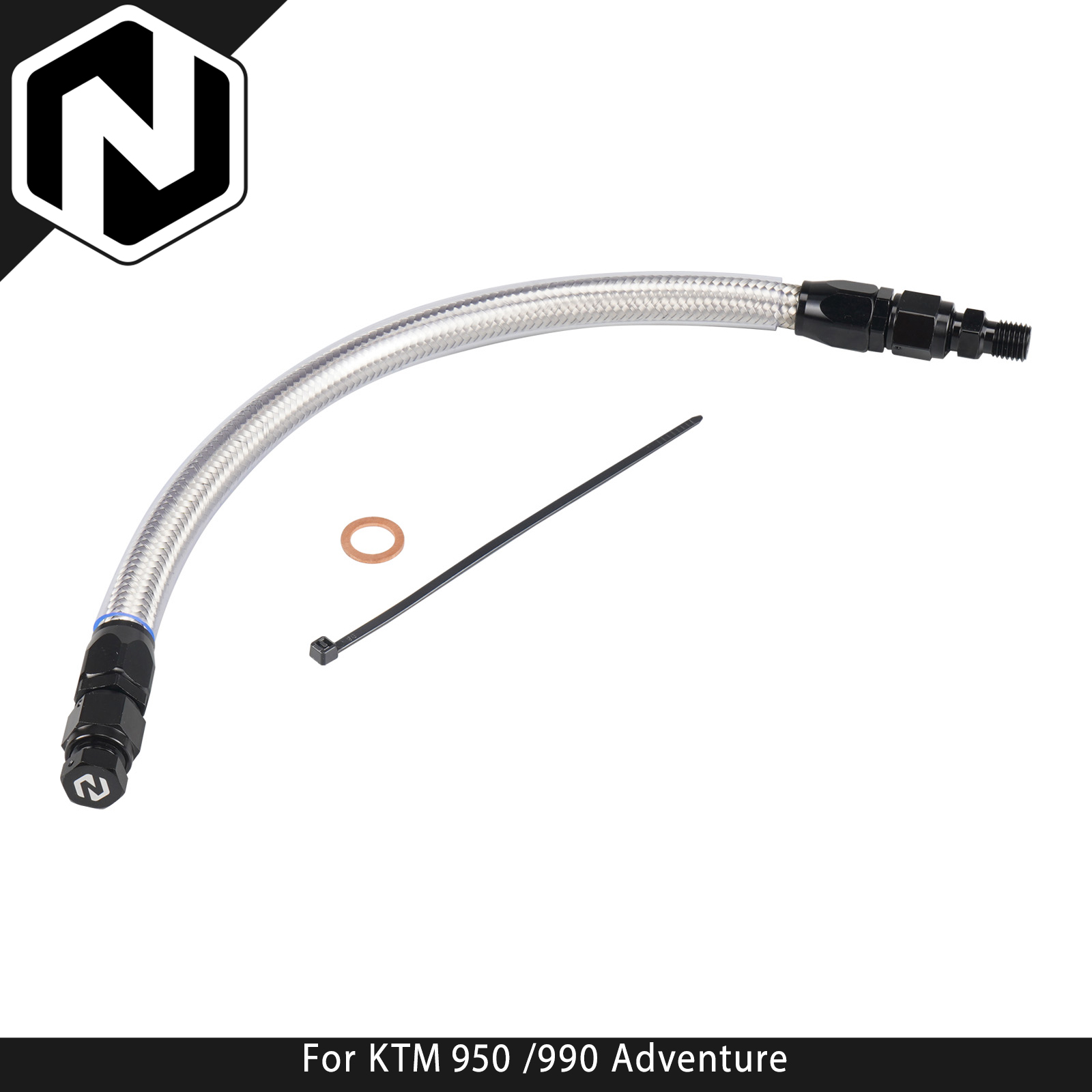 Oil Drain Tank - NICECNC Für KTM 990 Adventure Öltank-Ablaufschlauch-Set