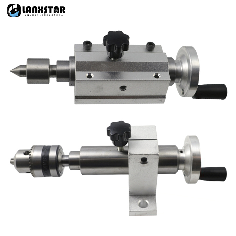 Brake Drum Lathe - Multifunktions Bohren Reitstock Live Zentrum Silber