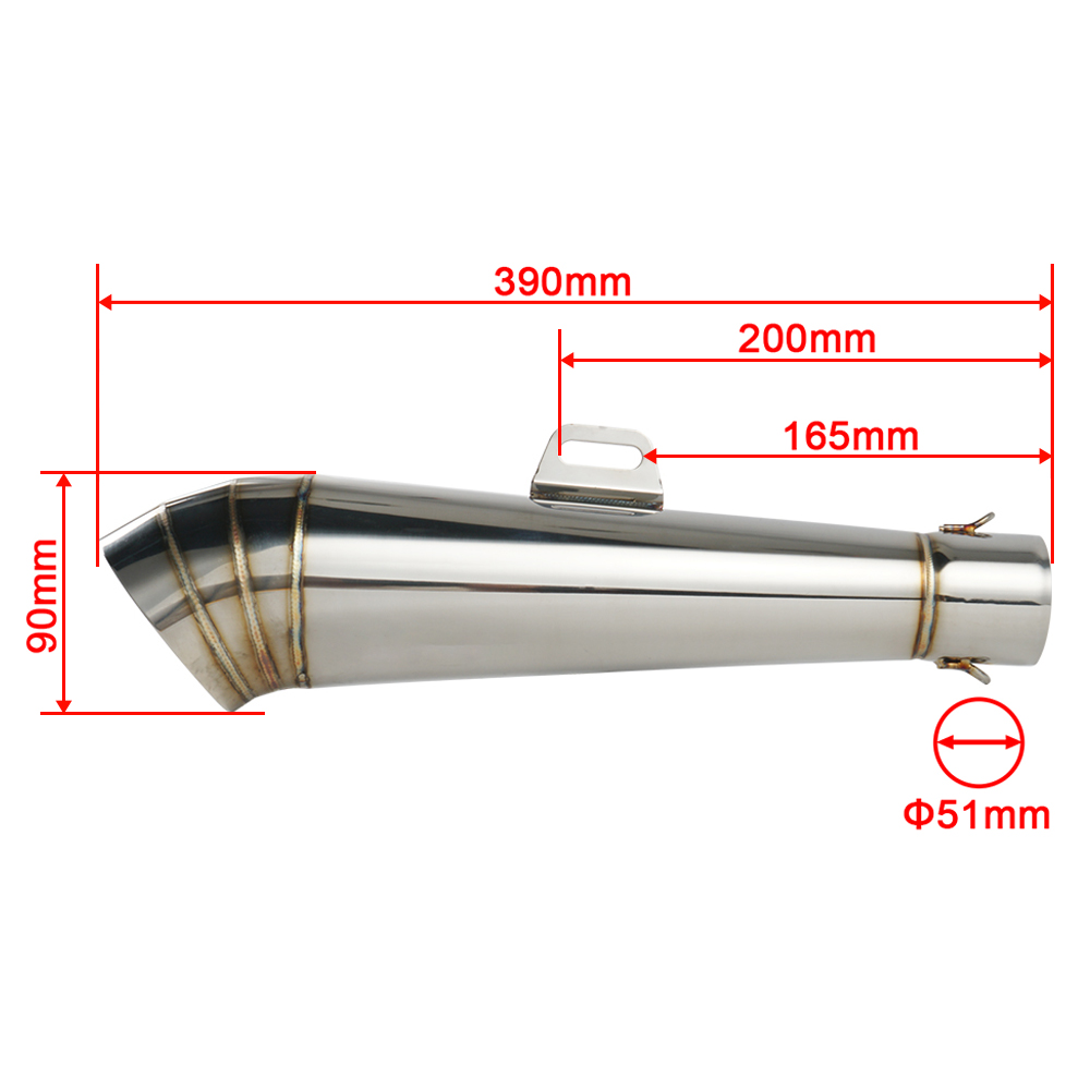 Universeller 51mm Motorrad-Aus – Exhaust Pipe Expander Bewertung und Preis