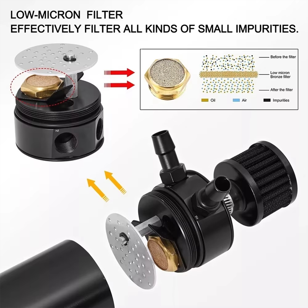 GOODT37C Universeller 2-Port A – Oil Drain Tank Bewertung und Preis