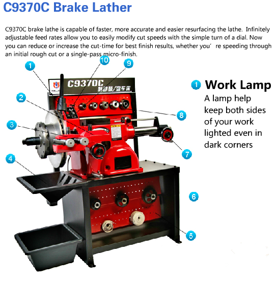 Hochwertige Bremsdrehmaschine/ – Brake Drum Lathe Bewertung und Preis