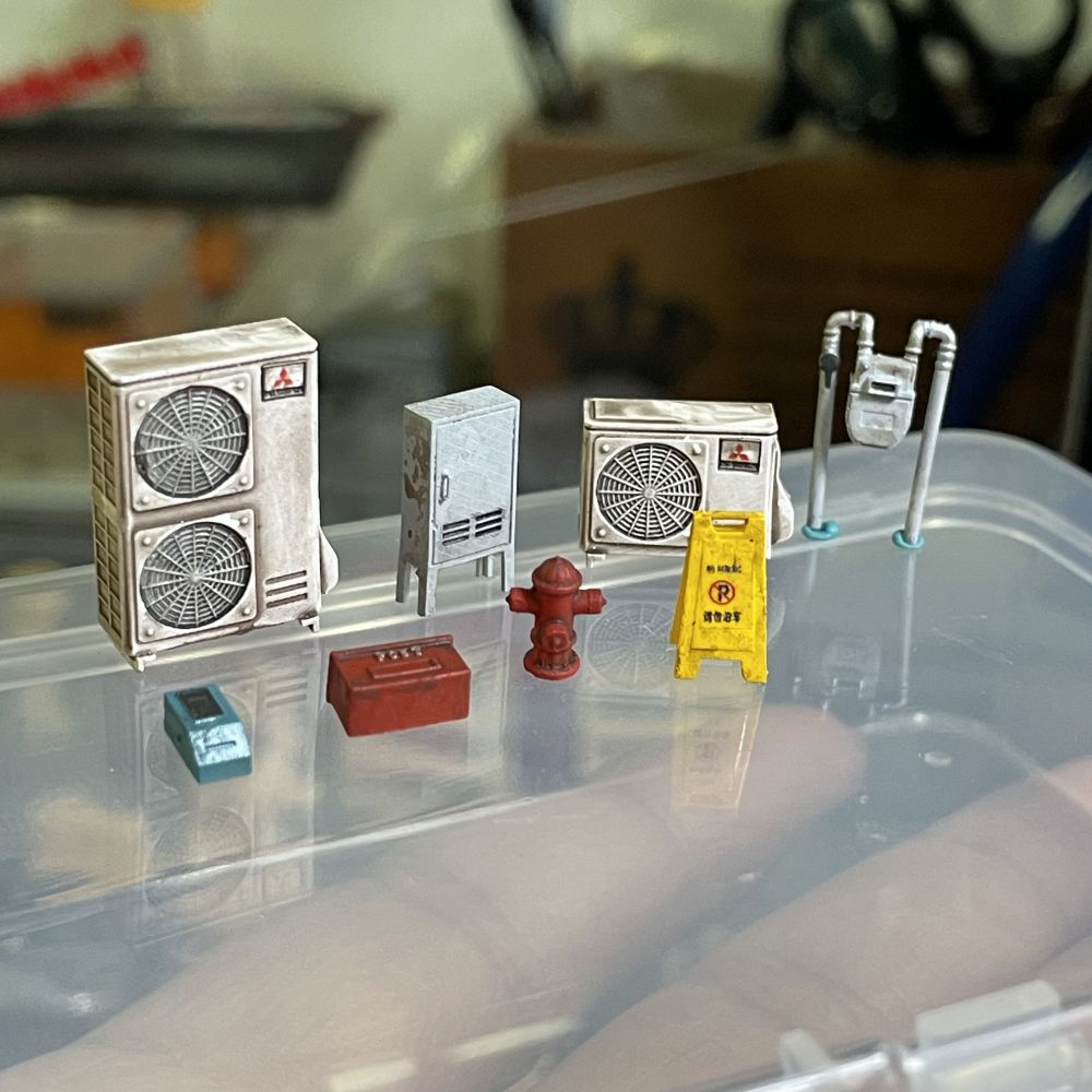 Diorama 1:64 Klimaanlage Model – Auto Repair Shop Japan Bewertung und Preis