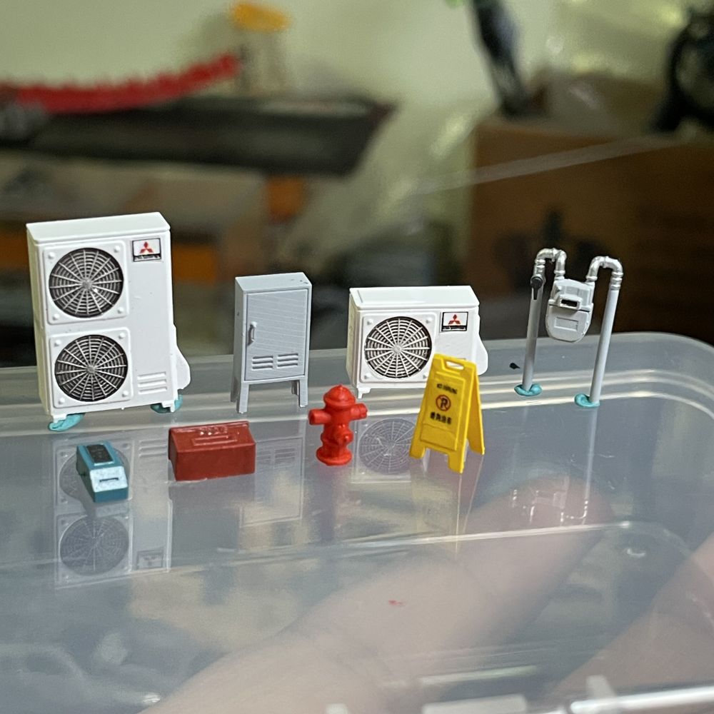 Diorama 1:64 Klimaanlage Model – Auto Repair Shop Japan Bewertung und Preis