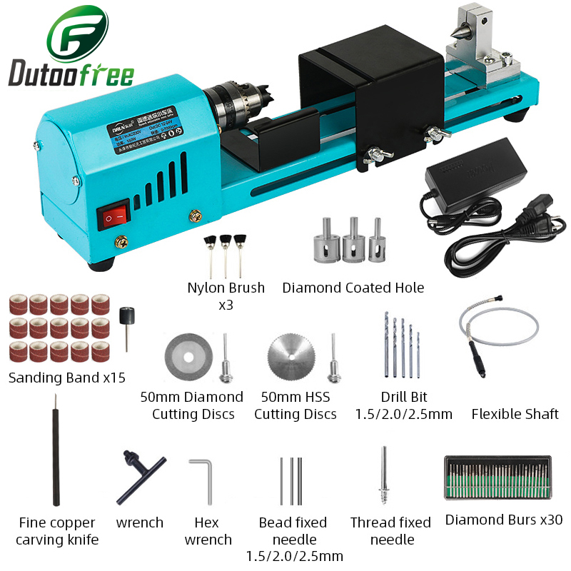1 Set 150W Mini Holz Drehmasch – Brake Drum Lathe Bewertung und Preis